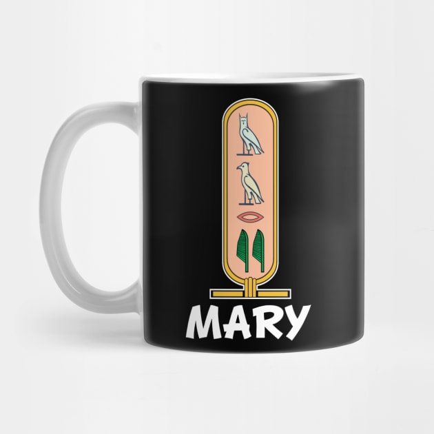 MARY-American names in hieroglyphic letters,  a Khartouch by egygraphics